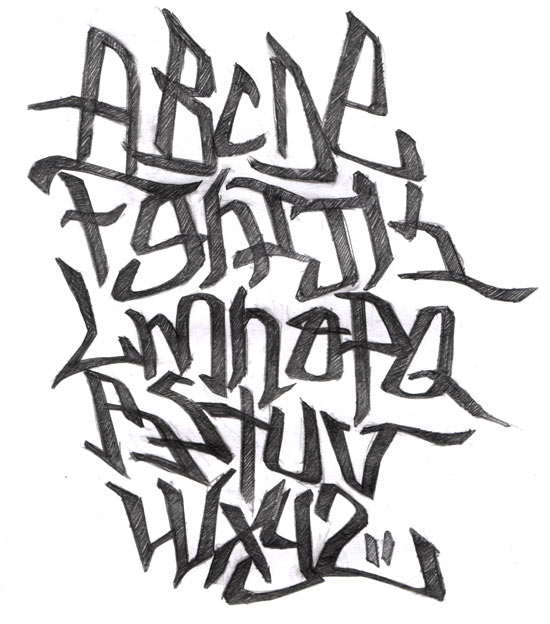 Tags alphabet graf Graffiti
